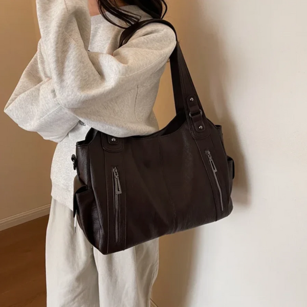 Éliane™ – Premium Multi-Pocket Shoulder Bag