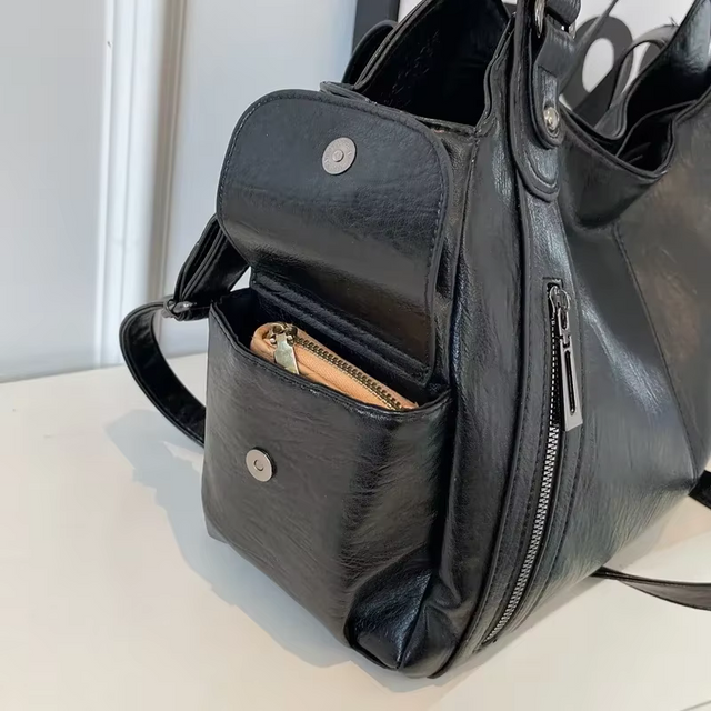 Éliane™ – Premium Multi-Pocket Shoulder Bag