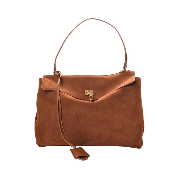 LUMIÈRE™ Sorell Suede Leather Bag