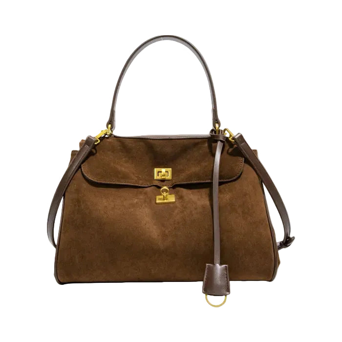 LUMIÈRE™ Sorell Suede Leather Bag