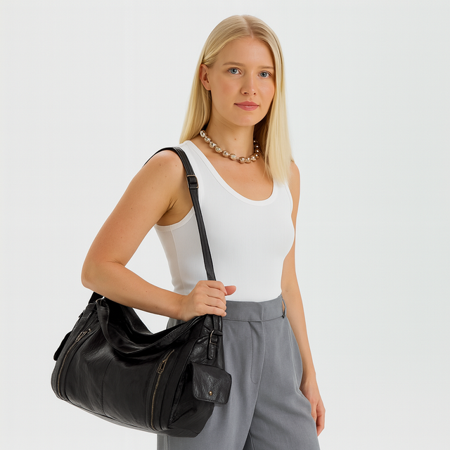 Éliane™ – Premium Multi-Pocket Shoulder Bag