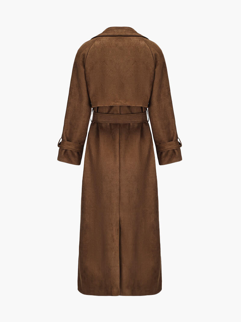 Aurora™ Suede Trenchcoat