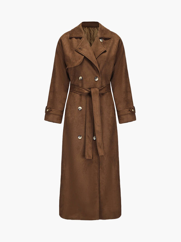 Aurora™ Suede Trenchcoat