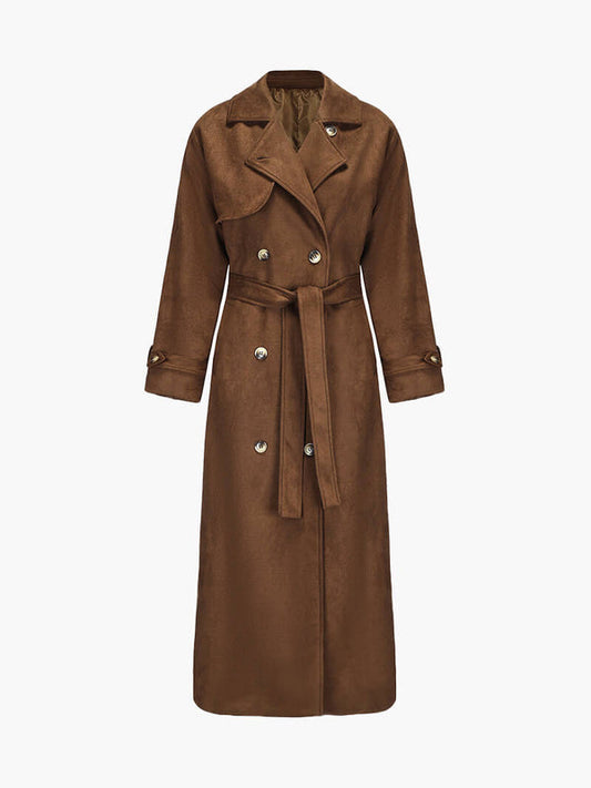Aurora™ Suede Trenchcoat